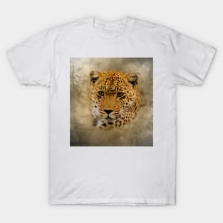 Leopard portrait T-Shirt